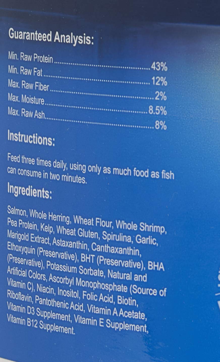 Omega One Garlic Marine Flakes 5 lb - Premium Fish Food for Saltwater & Freshwater Aquariums - Enhances Fish Health & Immunity - Ideal for Marine Fish, Tropical Fish & Reef Tanks