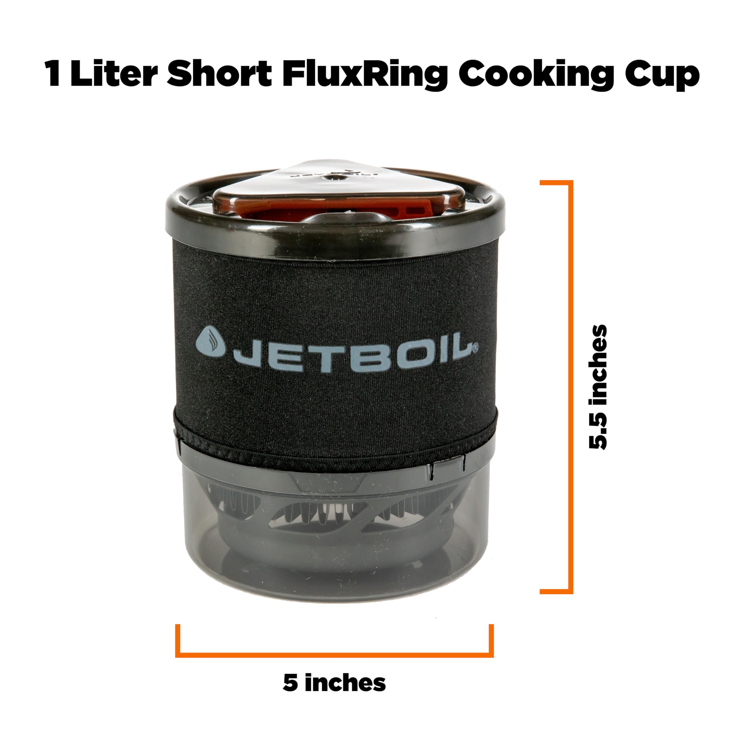 Jetboil MiniMo Compact Camping Stove - Portable Backpacking Cooking System with Adjustable Flame Control - Perfect for Hiking, Backpacking & Outdoor Adventures