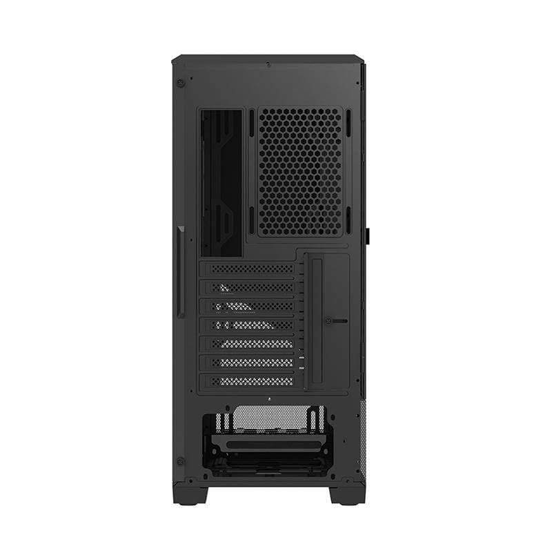 Darkflash DLC31 Mid Tower ATX PC Case - Black | High Airflow Gaming Computer Case for Custom Builds, RGB Setup & Home Office Workstations