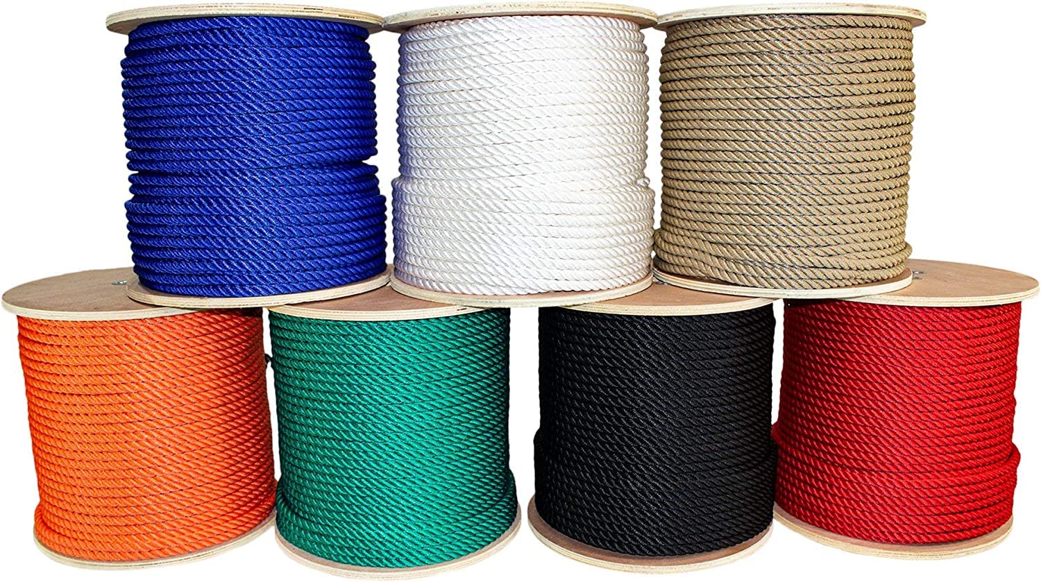 SGT KNOTS Twisted Polypropylene Rope - 1/2