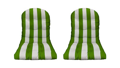 Kiwi & White Cabana Stripe