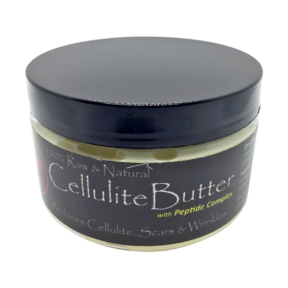 Greensations Anti-Cellulite Cream - 4 oz Organic Body Butter for Firming & Smoothing Skin - Perfect for Post-Workout Recovery & At-Home Spa Treatments
