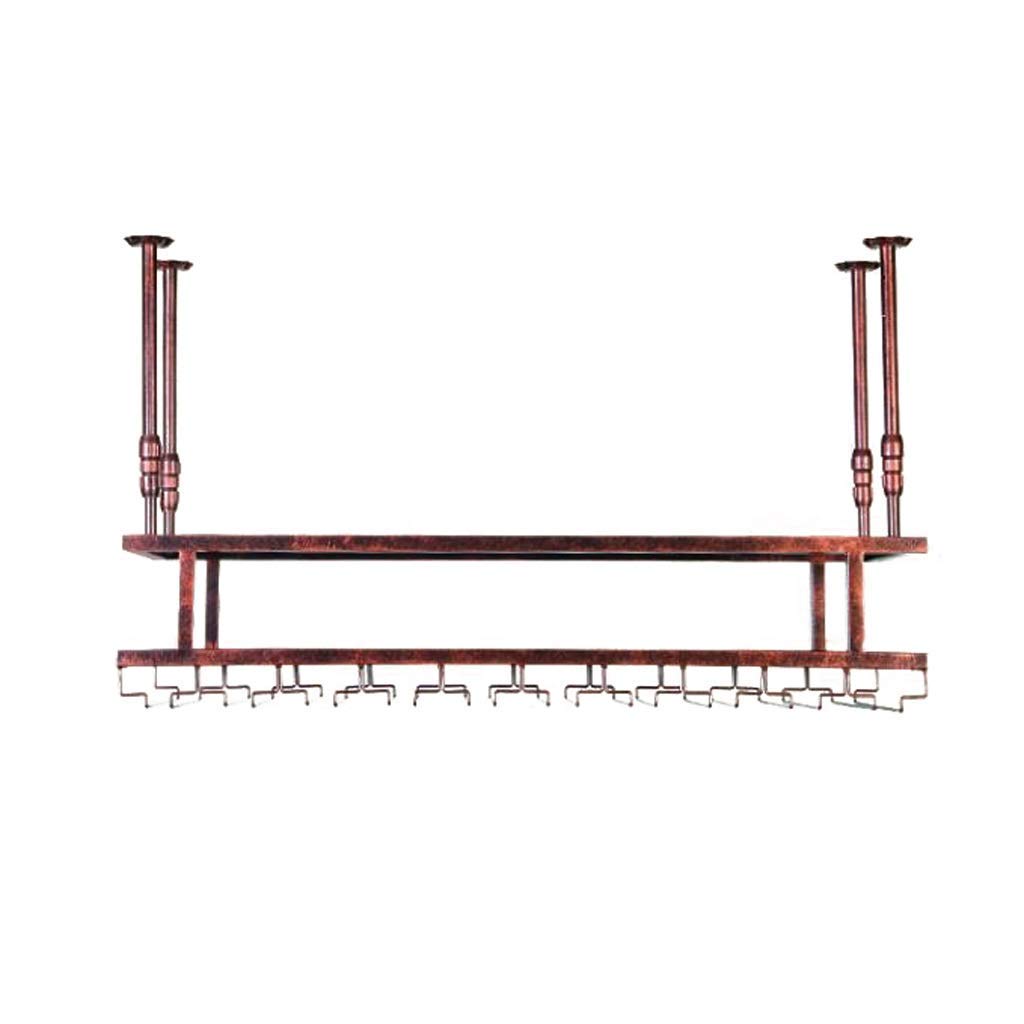 Vintage Metal Wall Mounted Wine Rack - Iron Storage Shelf for Champagne Glasses & Bottles | Space-Saving Bar, Kitchen & Home Decor | Perfect for Wine Cellar, Dining Room & Entertaining Areas