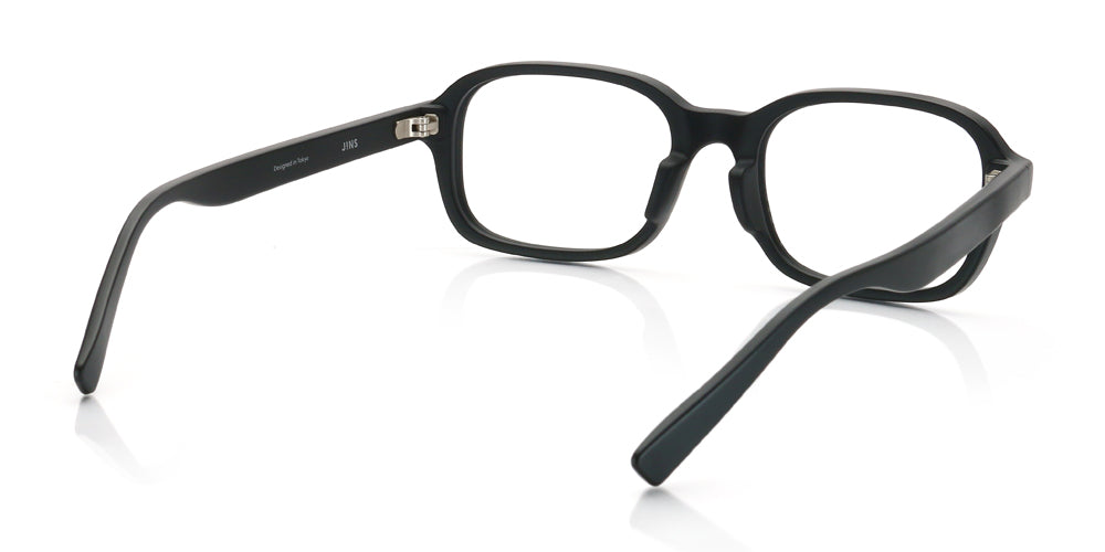 JINS Design Project x Jasper Morrison Icon 497 Eyeglasses - Modern Minimalist Optical Frames for Men & Women - Perfect for Office, Reading, and Everyday Wear