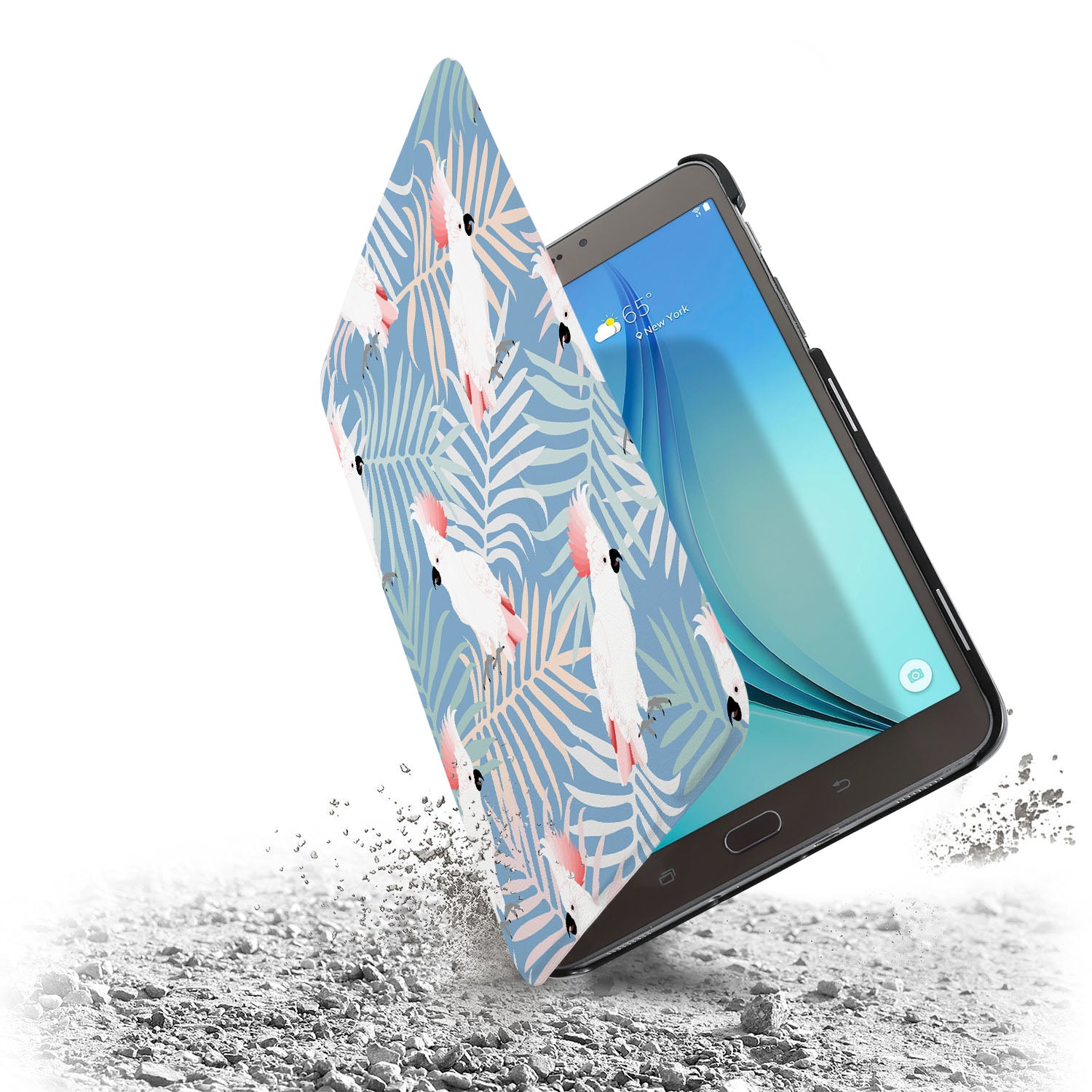 Samsung Tablet Case with Bird Design - Slim Protective Cover for Samsung Galaxy Tab A/S6/S7/S8 - Perfect for Work, School & Travel