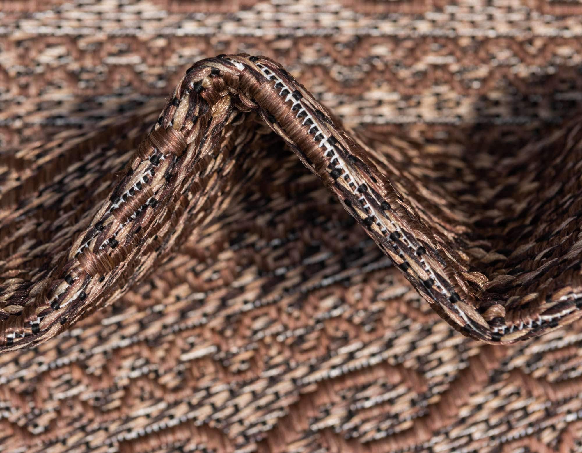 Unique Loom Modern Outdoor Area Rug 8' x 11' 4