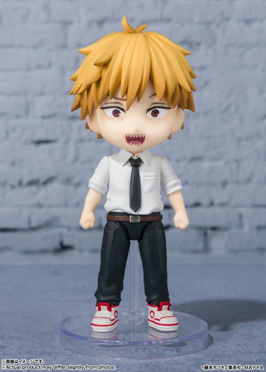 Bandai Figuarts Mini #122 Chainsaw Man Denji Action Figure - Anime Collectible Toy for Fans, Display & Cosplay Scenes