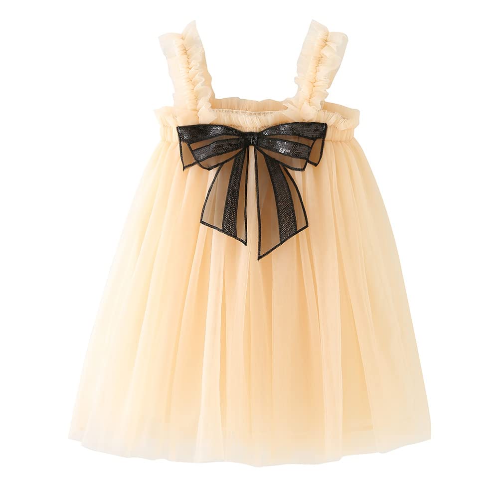 OBEEII Baby Girls Toddler Layered Tutu Dress - Sleeveless Princess Tulle Party Dress with Flower Headband | Birthday, Photo Shoot, Pageant & Special Occasion Outfit