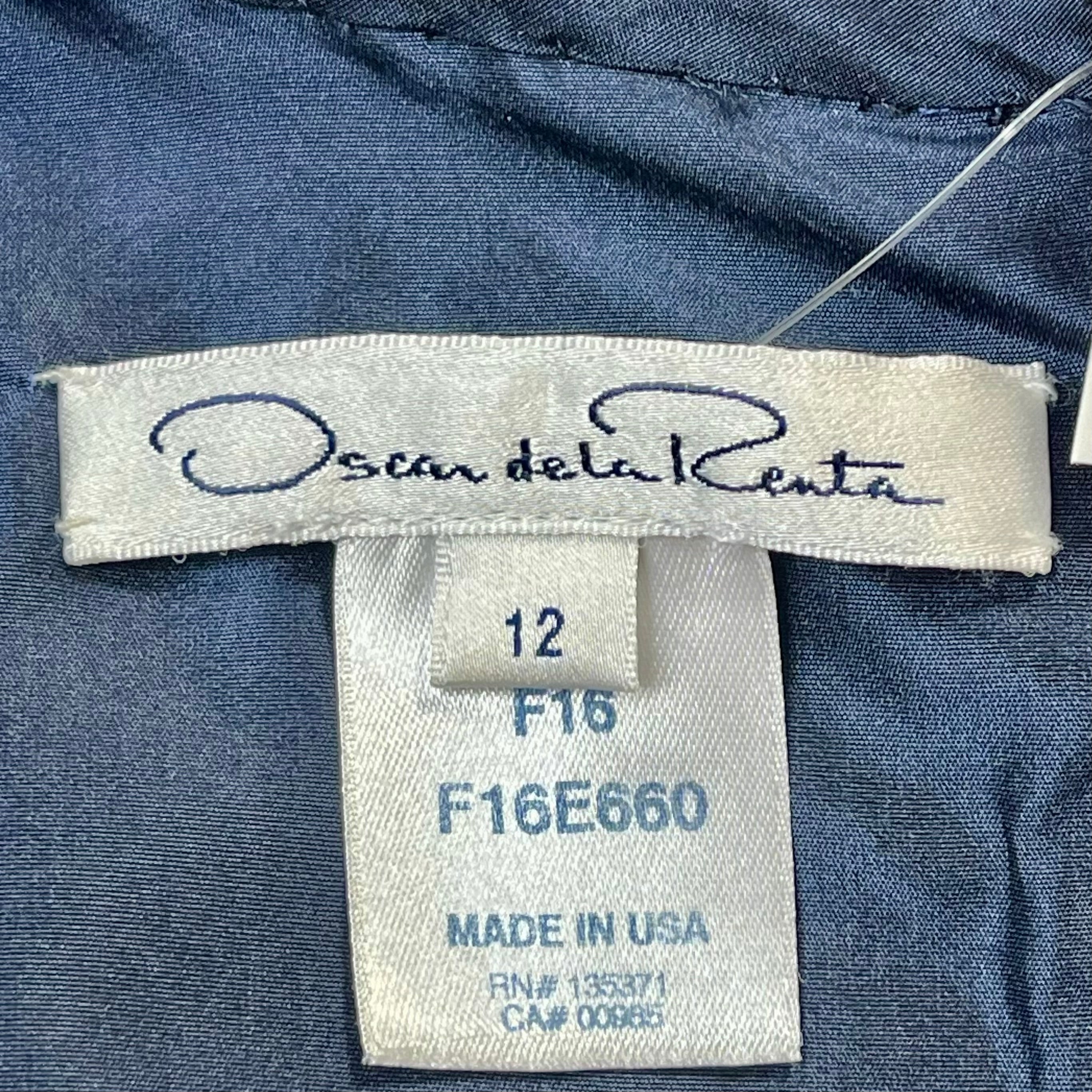 Oscar de la Renta Women's Designer Dress - Elegant Evening Gown for Weddings, Galas & Special Occasions
