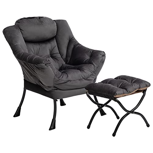 Smoky Grey Chair&stool