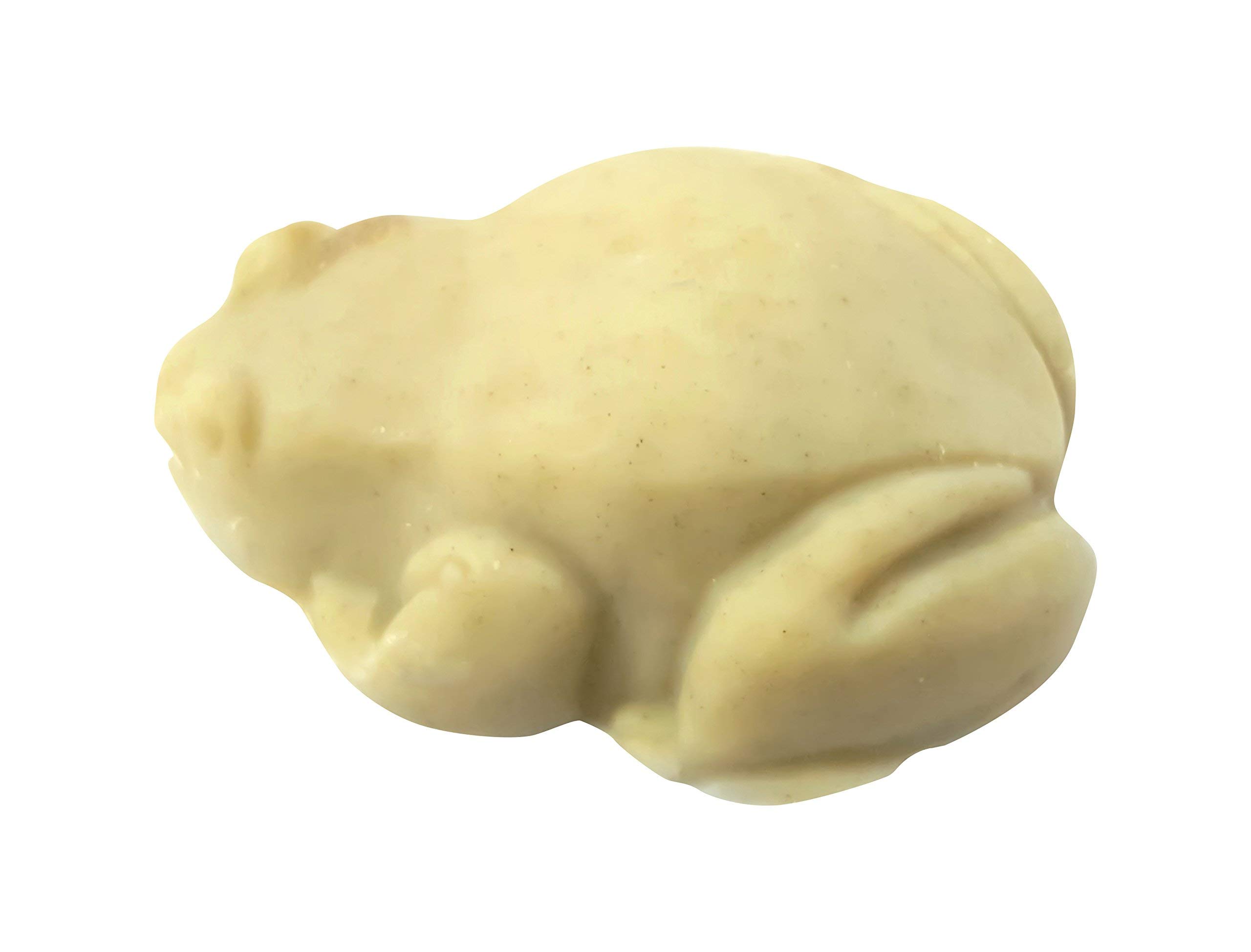 Nathan Frog Soap by WFG Waterfall Glen - Honeysuckle Scented, Natural & Vegan Bath Soap with Shea Butter - Perfect for Relaxing Baths & Gifts