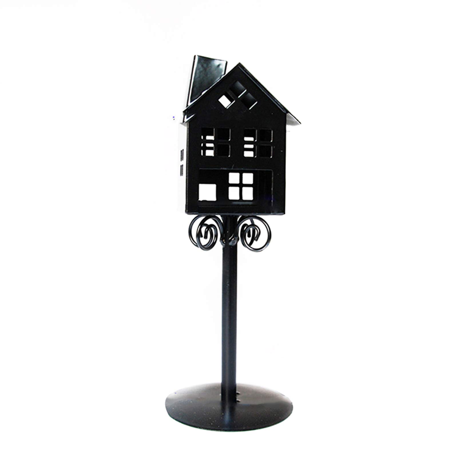 VALINK European Style Hollow Metal Tealight Candle Holder - Decorative Iron Cage Candlestick for Home, Wedding, Party & Romantic Ambiance Lighting