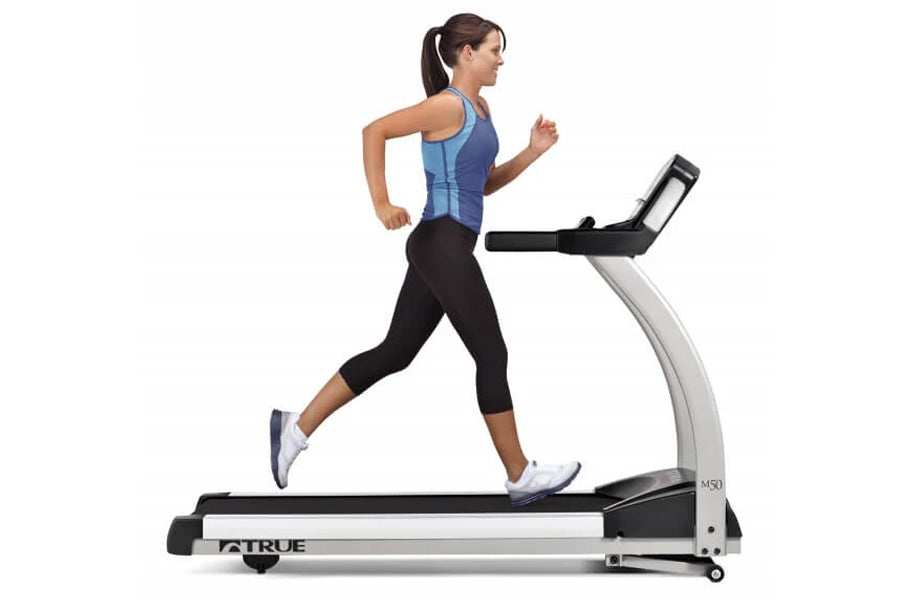 TRUE M50 Treadmill - Foldable Electric Running Machine for Home Gym, Cardio Workout & Fitness Training - Perfect for Small Spaces & Indoor Exercise