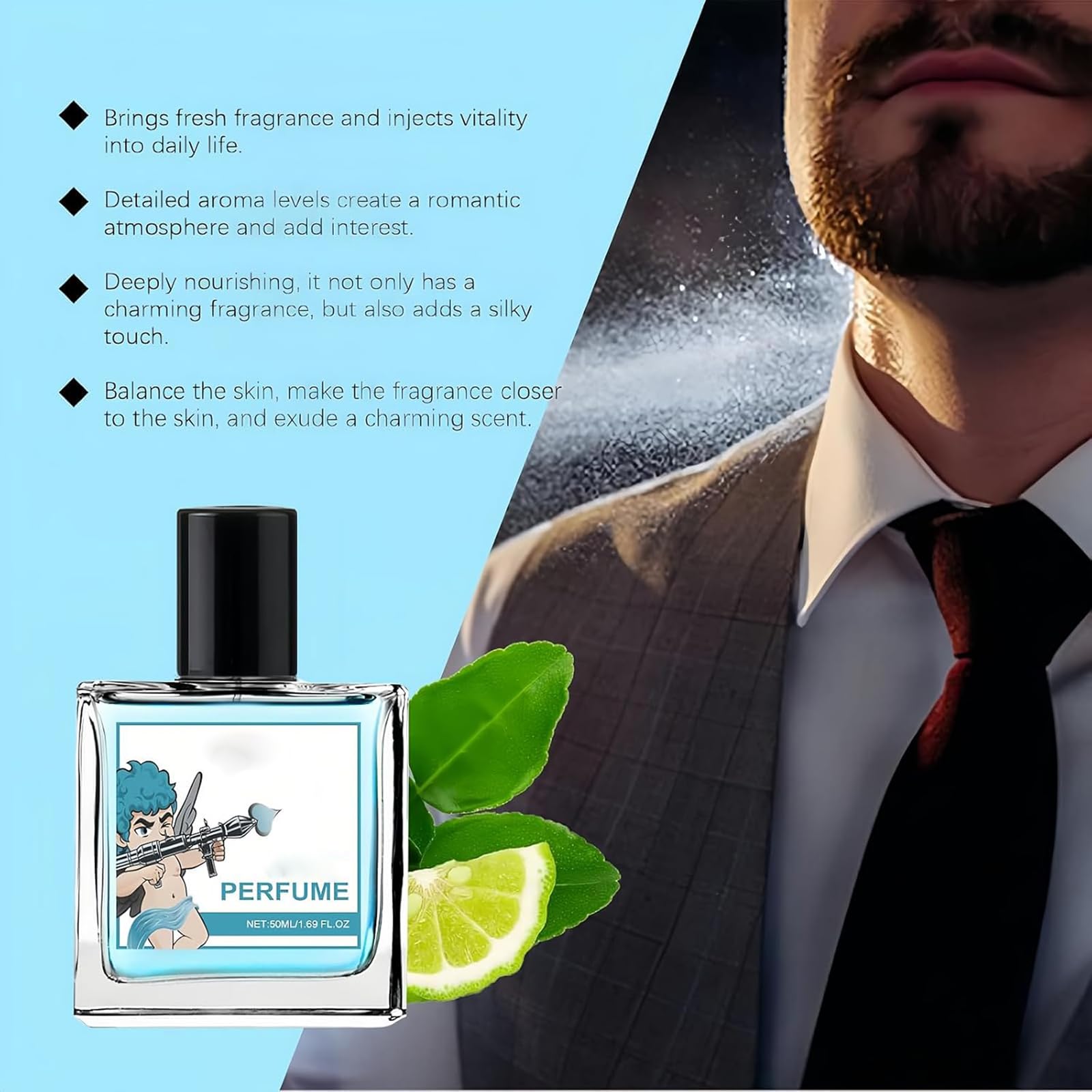 Hypnosis 2.0 Pheromone Cologne for Men - Long Lasting Fragrance Spray, Unisex Scent for Date Night & Special Occasions