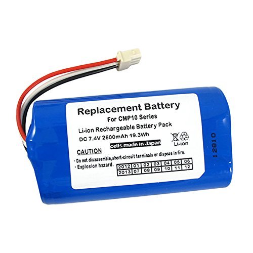 Original Battery Replacement for Citizen CMP-10 Printer - 2600mAh High Capacity Power Supply - Compatible with CMP-10 Series Printers - Perfect for Office, Retail, and Warehouse Label Printing