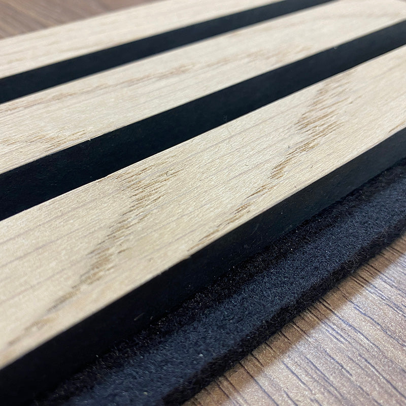 WOODFLEX Acoustics 4-Piece Sample Box Set - Premium Wooden Acoustic Panels for Home Studio, Office & Music Room Soundproofing
