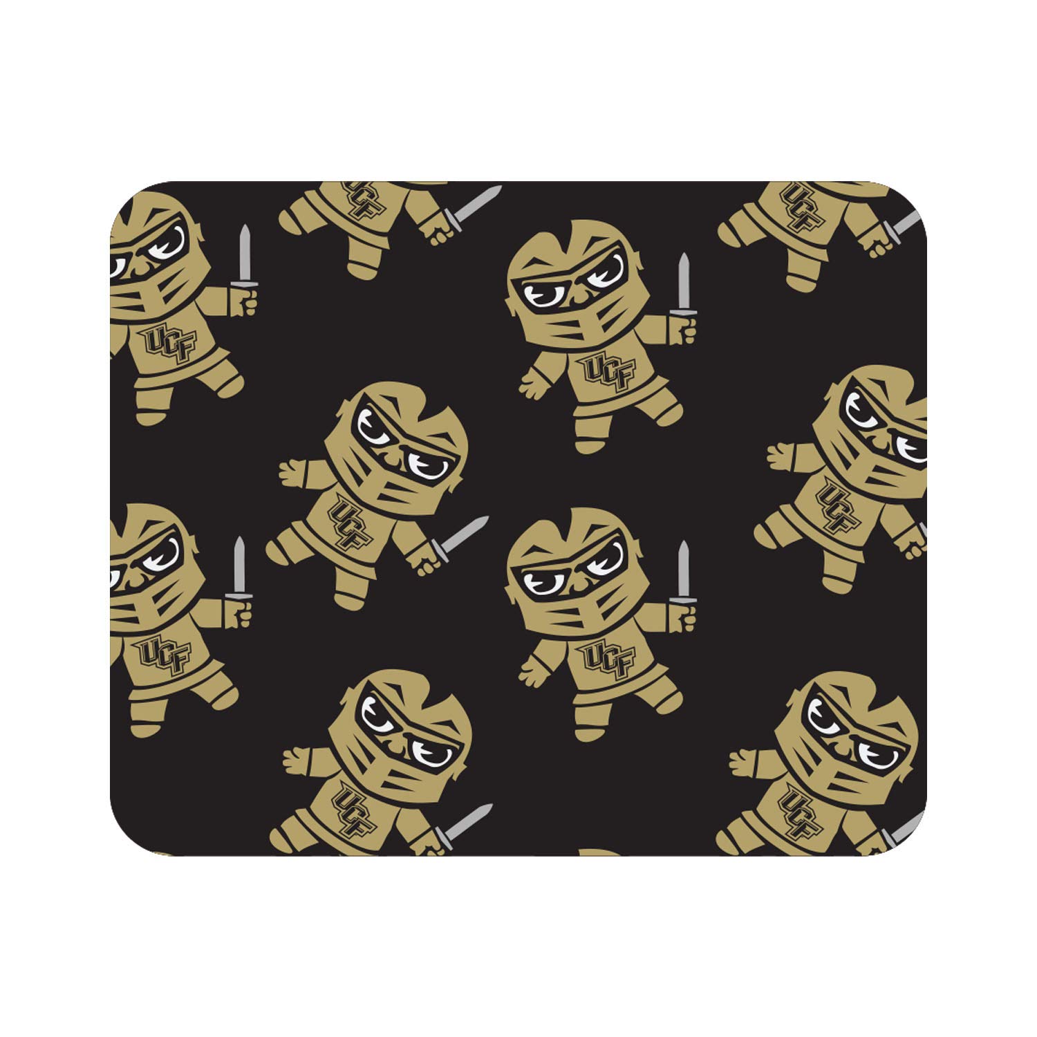 OTM Essentials University of Central Florida Standard Fabric Mouse Pad - Desk Accessories & Gaming Mouse Mat with Tokyodachi Mascot Design - Perfect for Office, Home, and Gaming Setups
