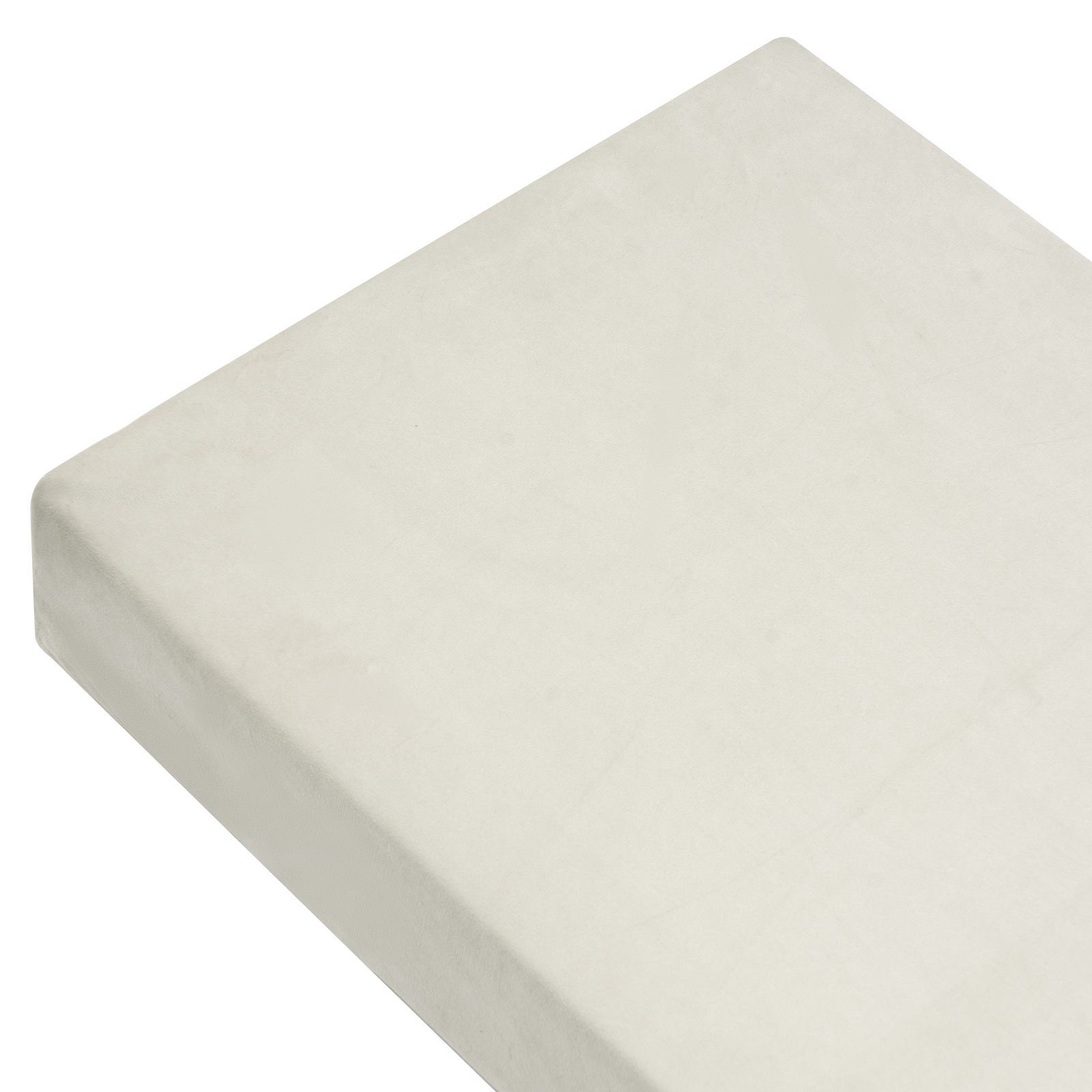 Velura Velvet Custom Bench Cushion - Soft Flaxen Sofa & Chair Pads for Indoor/Outdoor Use - Water-Resistant Patio Furniture Cushions for Garden, Deck, and Living Room Comfort