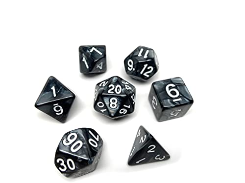 Black Marble With White Font