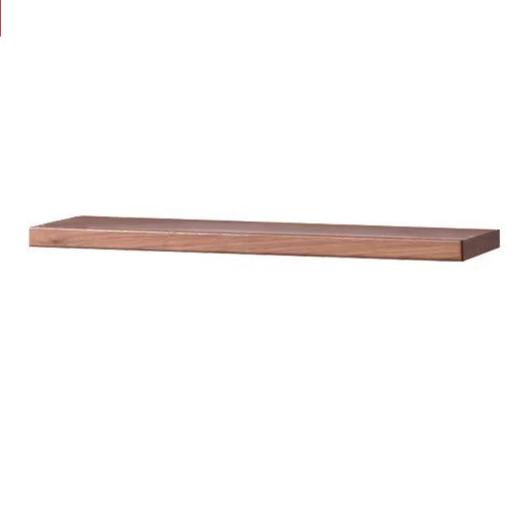 23.6x5.9x0.8 inch / 60x15x2 cm / Rich Dark Walnut Color / Black walnut rack