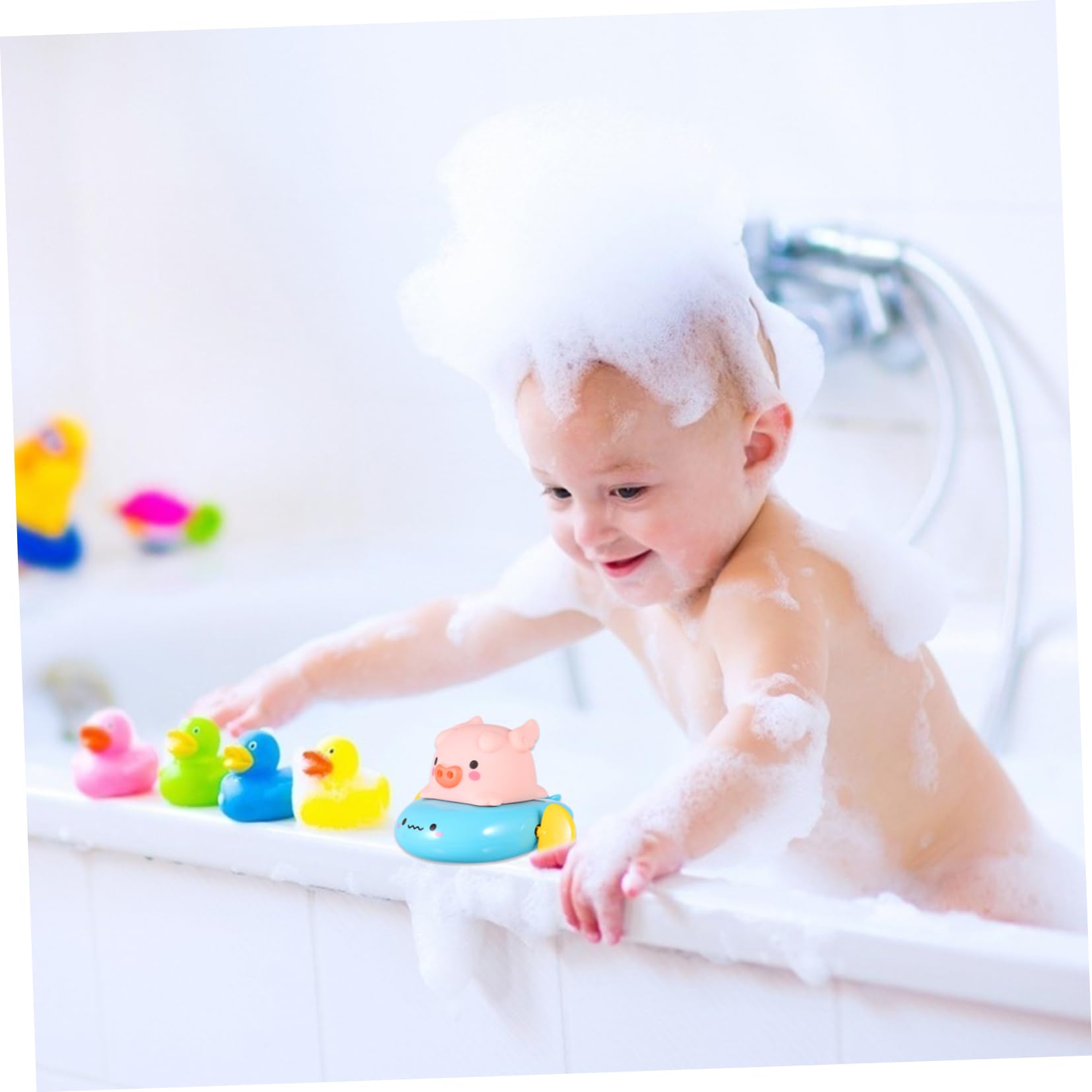 MUSISALY 1pc Bathtub Water Toys for Kids - Fun Shower Bath Toys for Boys & Girls, Durable Plastic Bathing Toys for Toddlers - Perfect for Bathtime Play, Pool Parties & Sensory Water Play