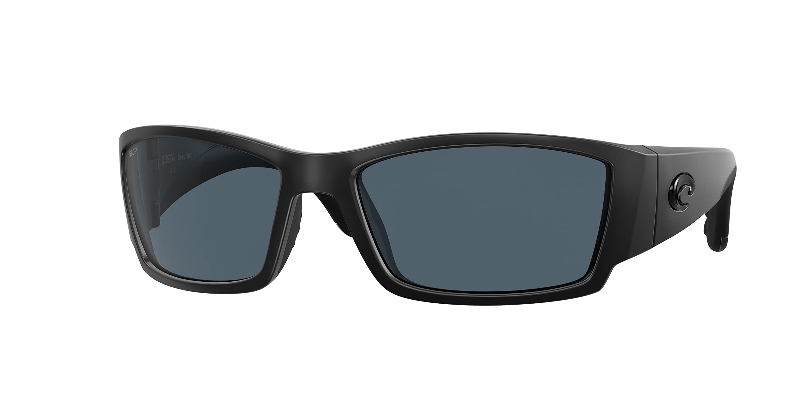 Costa Del Mar Men's Corbina Rectangular Polarized Sunglasses - UV Protection for Fishing, Driving & Outdoor Activities