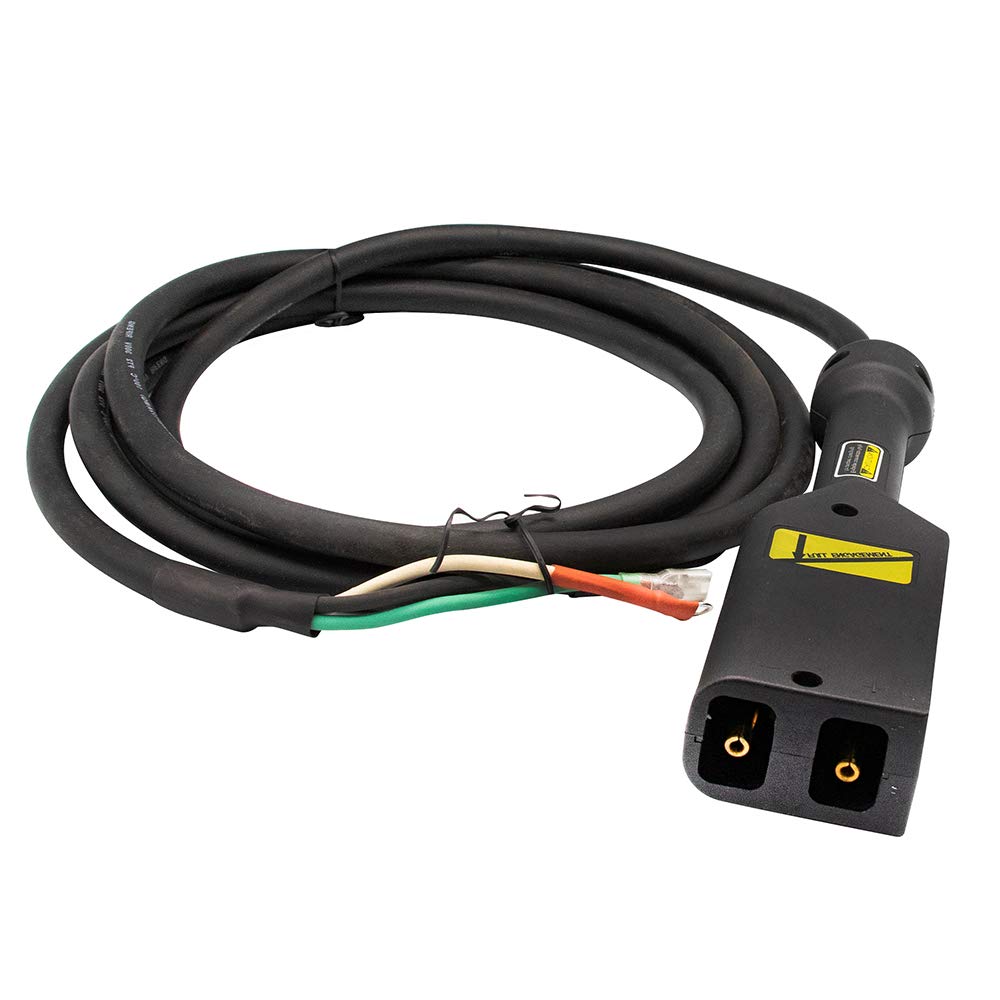 36V Powerwise Charger Receptacle Plug for EZGO Medalist TXT Electric Golf Carts - Compatible with Models 28137G02 & 73063-G01 - Perfect for Home, Golf Course, and Outdoor Charging