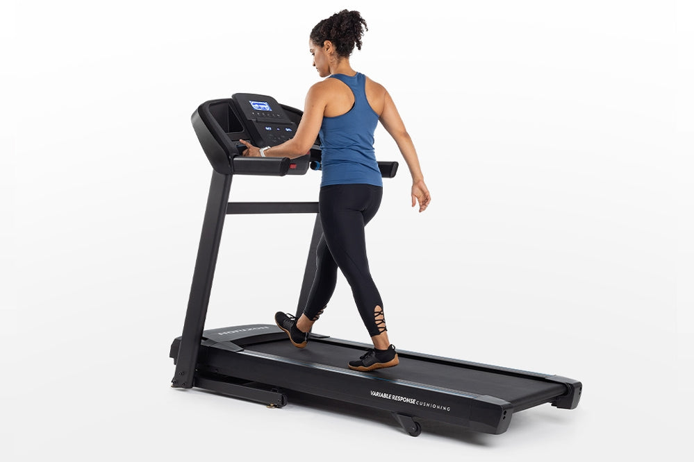 Horizon T202 Folding Treadmill - Compact Home Exercise Equipment for Running & Walking | Perfect for Small Spaces & Home Gym Workouts