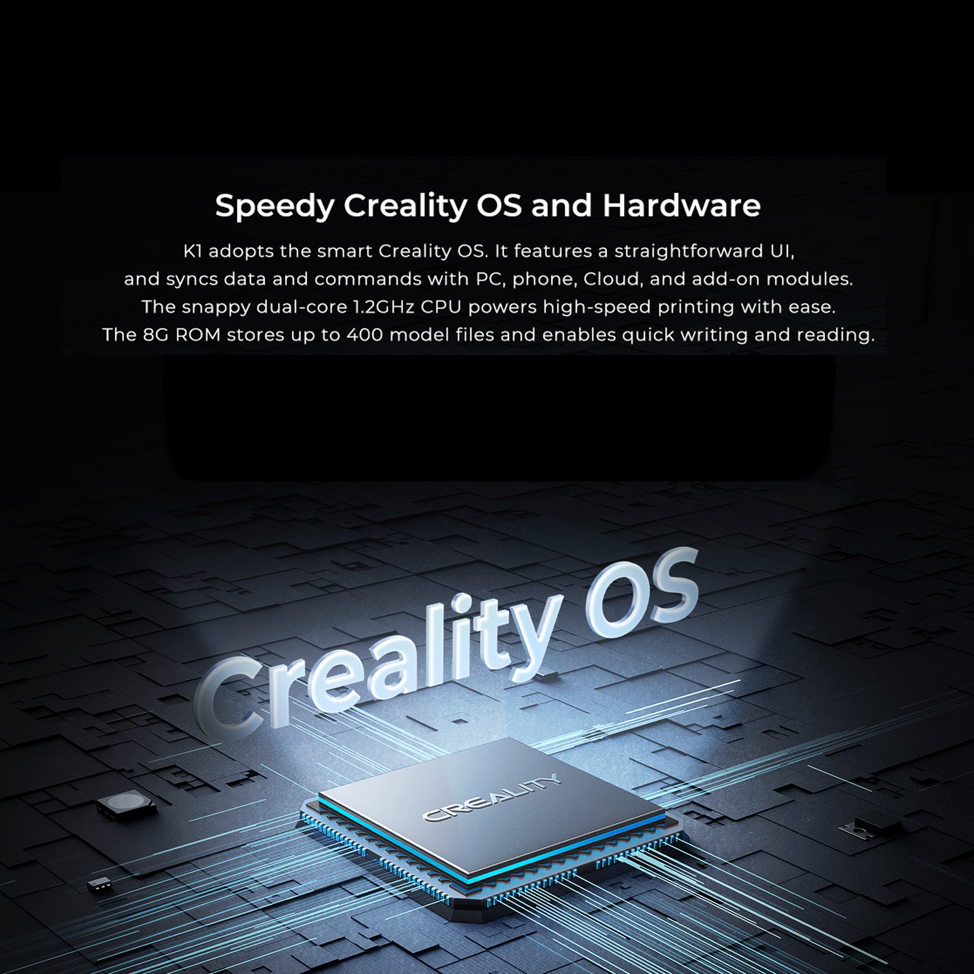 CREALITY K1 High-Speed 3D Printer - 600mm/s Max Printing Speed | Fast Local Delivery & AU Stock | Perfect for Rapid Prototyping, DIY Projects & Professional 3D Printing