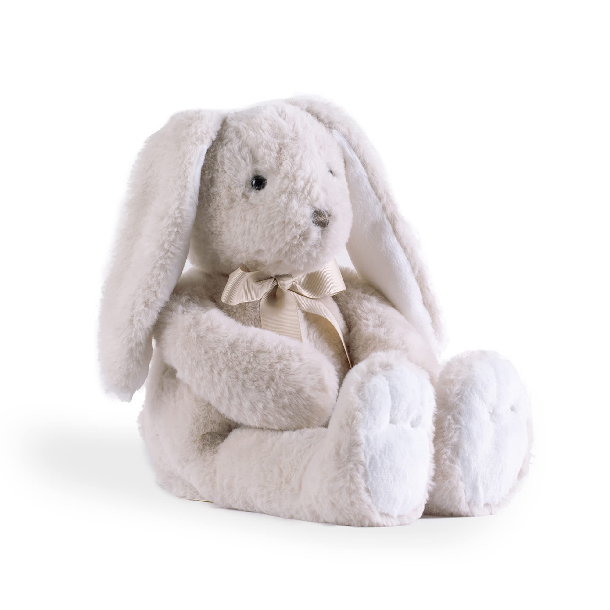 Soft Plush Stuffed Animal Toy - Barney Rabbit in Beige (31cm) for Kids, Girls & Boys | Perfect Gift for Birthdays, Christmas & Holidays | Cuddly Companion for Playtime & Bedtime
