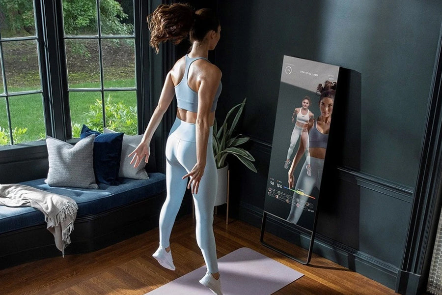 lululemon Studio Mirror Plus - Smart Home Fitness Mirror for Workouts & Yoga | Perfect for Home Gyms & Personal Training
