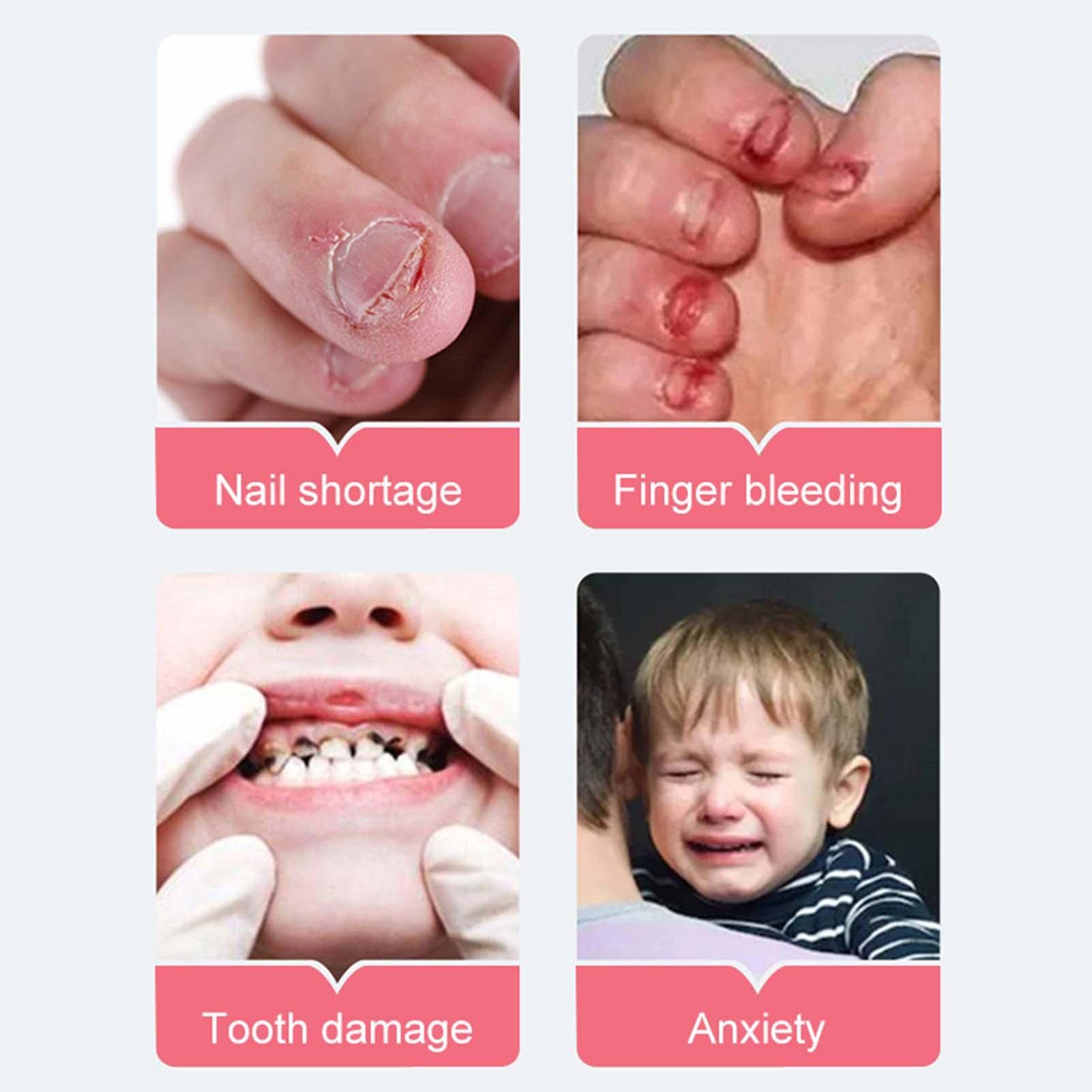 **Kids Non-Toxic Nail Polish – 15ml Bitter Anti-Biting & Thumb Sucking Deterrent | Safe, Portable Nail Care Solution for Children | Perfect for Home, Travel & School Use**
