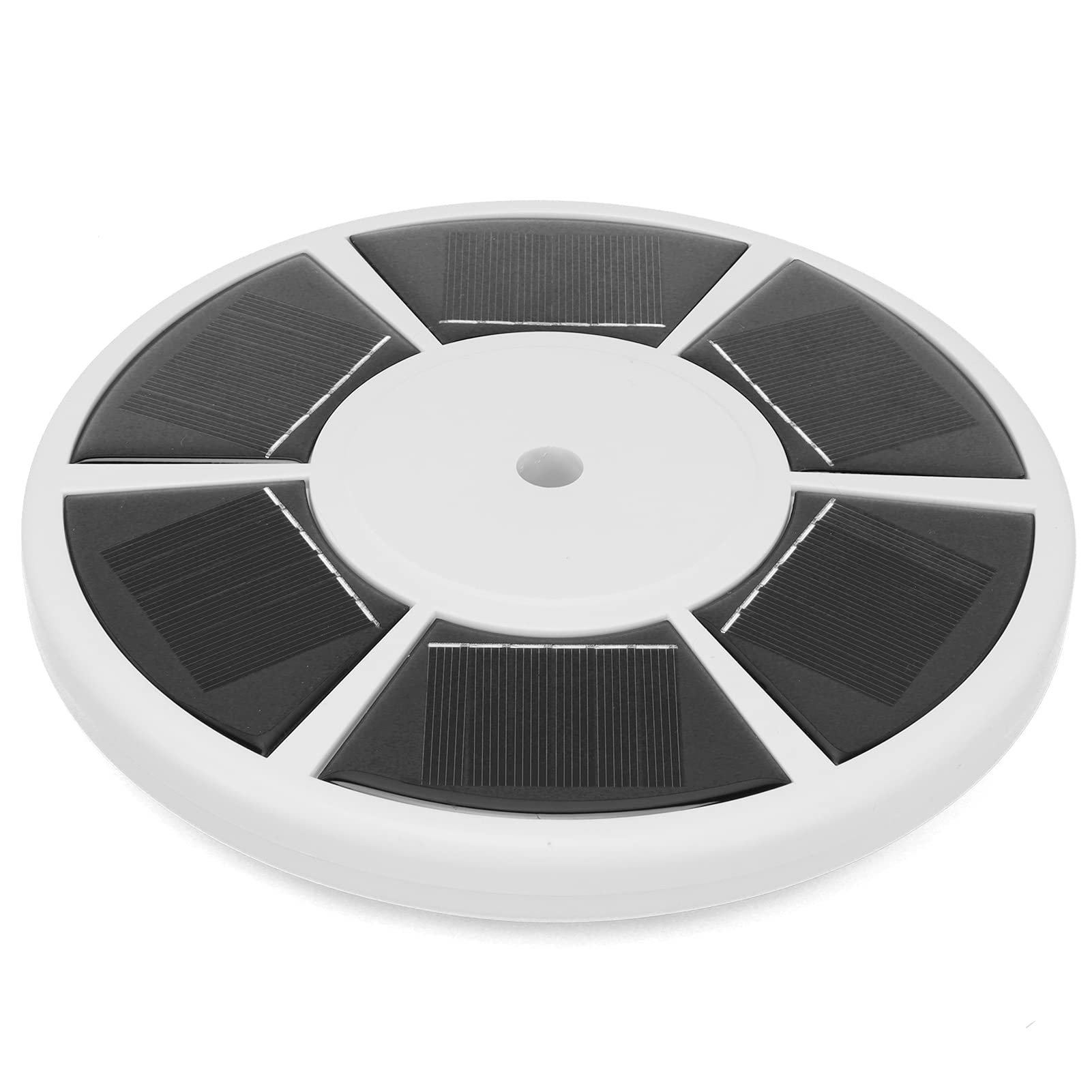 Fafeicy Solar Powered LED Flagpole Lights - Waterproof Outdoor Lighting for Flagpoles, Tents, Villas & Courtyards | White Shell Design | Perfect for Patio, Garden & Landscape Decoration