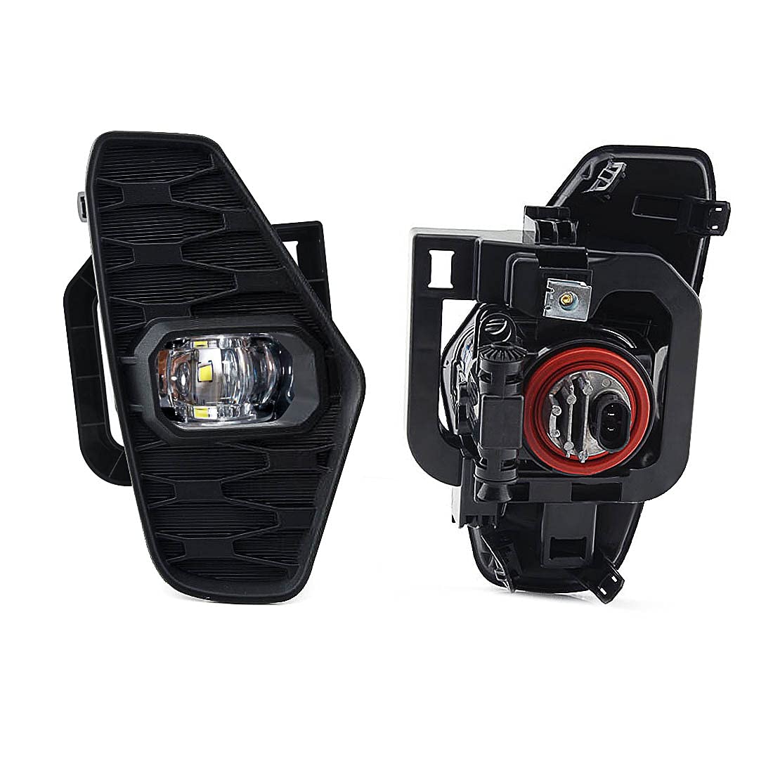 Nissan Navara 2021-2022 LED Fog Lights with DRL & Turn Signal - Replacement Fog Lamps for Navara Nueva D23 Pro-4X Facelift NP300 - Upgrade for Better Visibility in Rain & Fog Driving Conditions