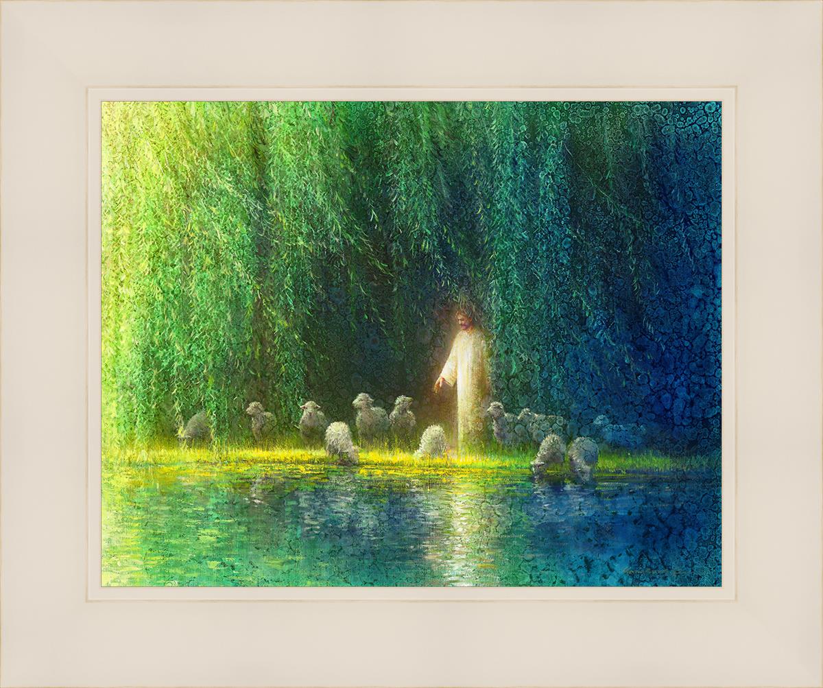 Among the Willows - Handmade Boho Wall Art Decor for Living Room, Bedroom & Nursery | Nature-Inspired Home Decor for Boho Chic & Farmhouse Style