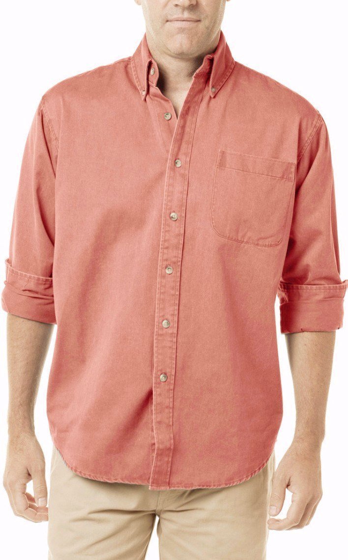Murray's Toggery Shop Nantucket Reds® Men's Classic Work Shirt - Durable Cotton Button-Up for Casual Wear, Outdoor Activities & Work