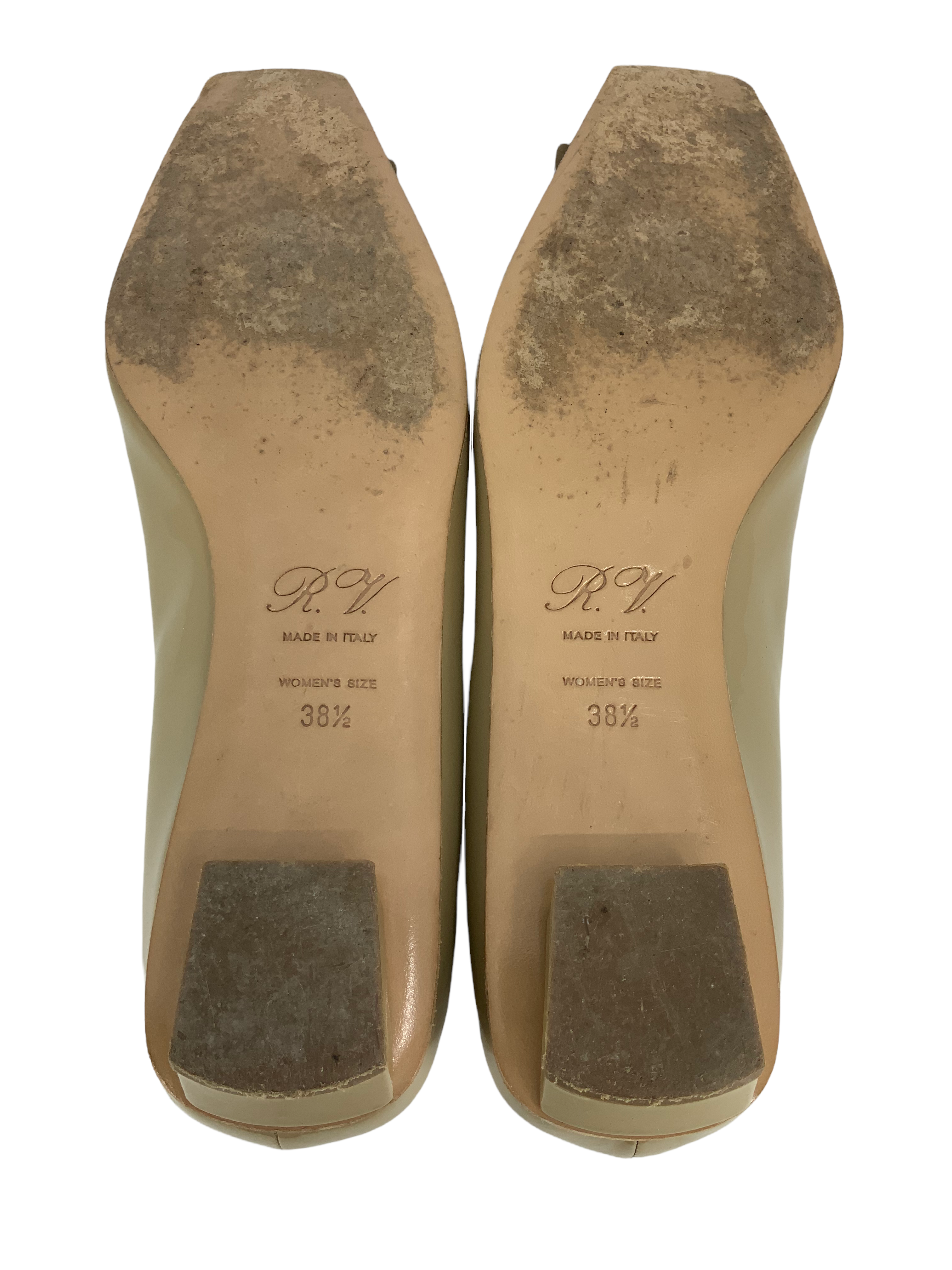 Roger Vivier Belle Vivier Metal Buckle Ballet Flats - Women's Size 8.5 US | Elegant Pointed Toe Shoes for Work, Party & Special Occasions