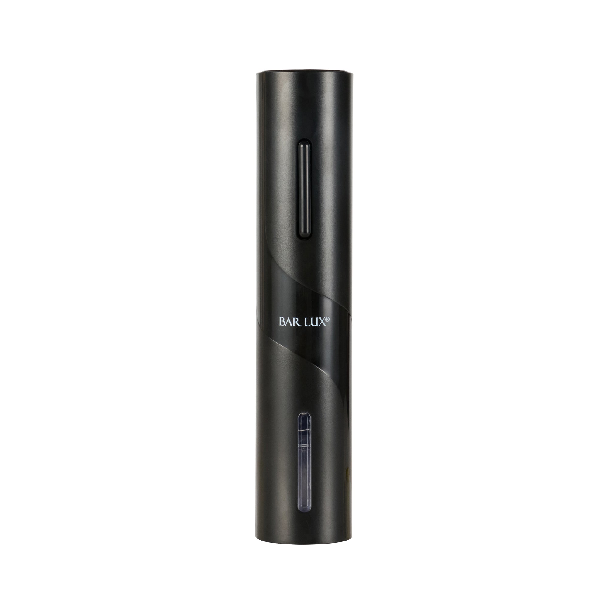 Premium Black Electric Wine Opener with Foil Cutter - Battery Operated Corkscrew for Easy Opening - Perfect for Dinner Parties, Gifts & Home Bars (1 Count)