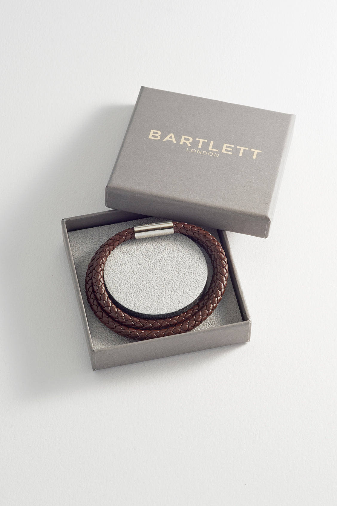 Men's Genuine Leather Double Plaited Wrap Bracelet - Stylish Adjustable Wristband for Casual Wear, Date Night & Gifts
