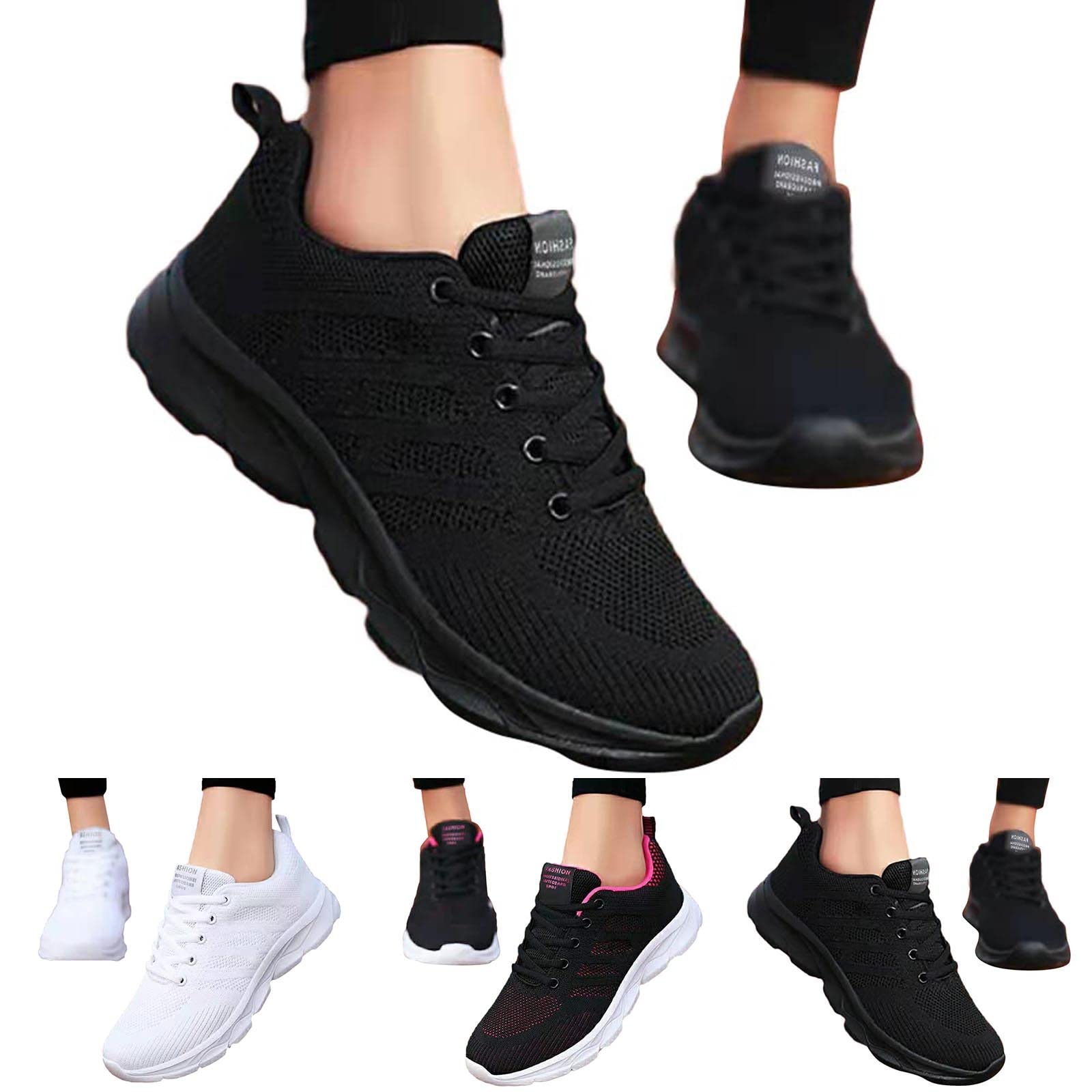 Best Women's Waterproof Hiking Shoes - Lightweight Non-Slip Outdoor Trekking Shoes for Wide Feet - Perfect for Summer Trails, Mountain Climbing & Camping Adventures