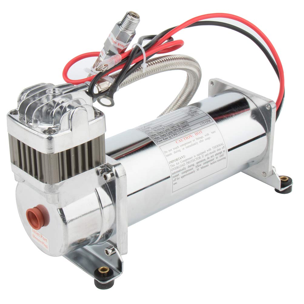 **5 Gallon Train Air Horn Tank with 200 PSI Air Compressor - Complete Onboard System Kit for Cars, Trucks, SUVs, Motorcycles & Boats - Easy Installation for Loud Warning & Safety Alerts**    *(Use Case: Ideal for emergency alerts, off-road adventures, marine safety, and heavy-duty vehicle warnings.)*