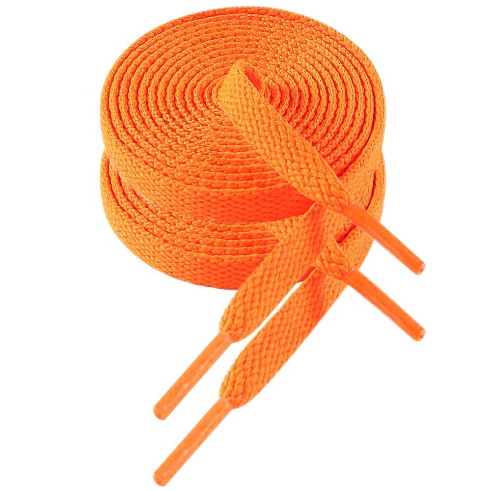 VSUDO 2 Pairs Flat Shoelaces for Sneakers - Durable No-Tie Shoe Strings for Men & Women - Perfect for Running, Walking, and Casual Wear