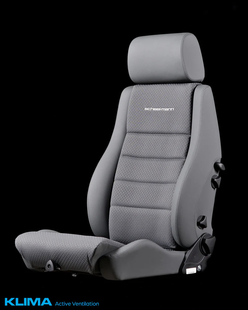 Scheel Mann Vario F XXL Climate Active Ventilation Seat - Premium Motorcycle Comfort for Long Rides & Hot Weather