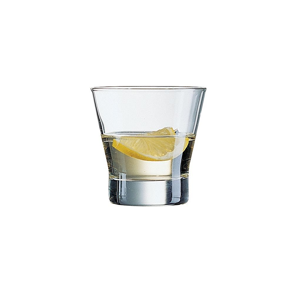 Arcoroc 79747 Shetland 8.5 Oz. Old Fashioned Whiskey Glass - Set of 48 for Bars, Restaurants & Home Entertaining - Durable Tempered Glass Cocktail Tumblers