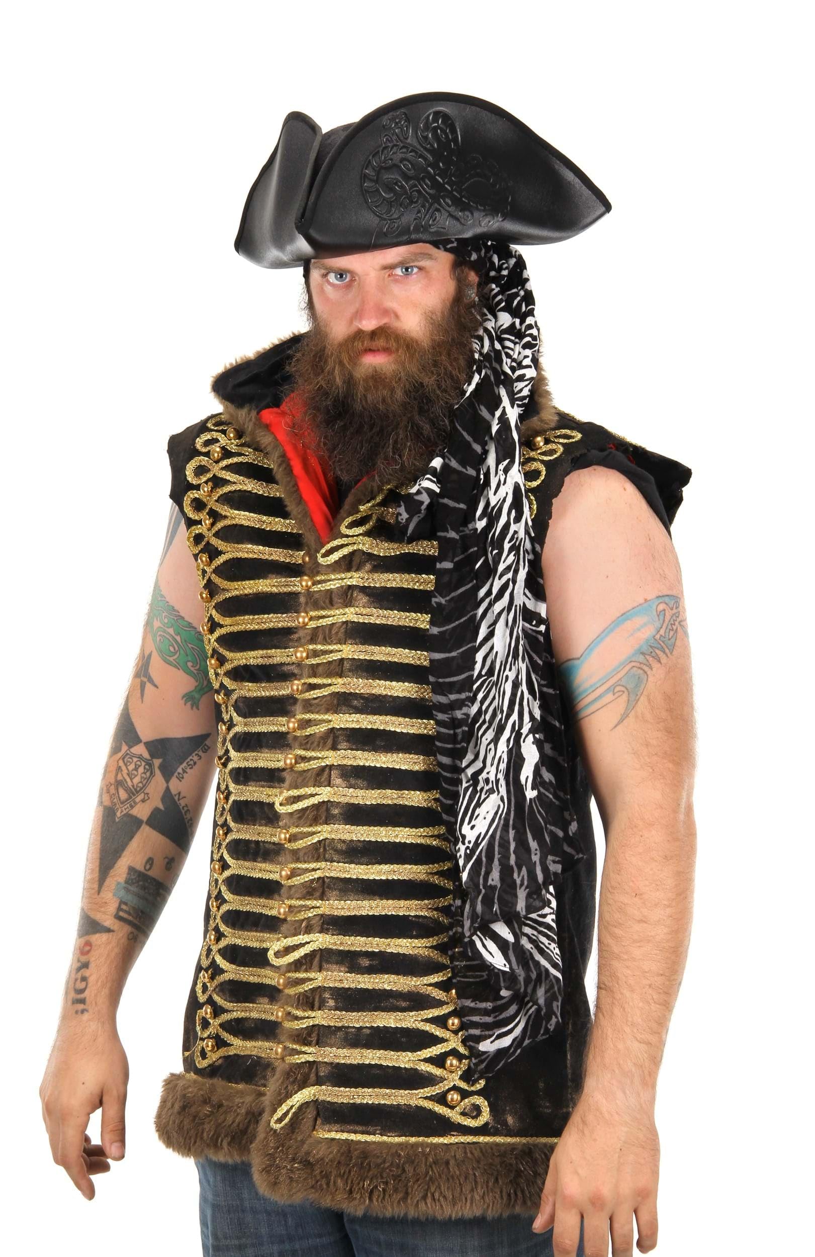 Elope Octopus Kraken Pirate Costume Hat for Adults & Teens - Standard Black | Perfect for Halloween, Cosplay, Pirate Themed Parties & Dress Up