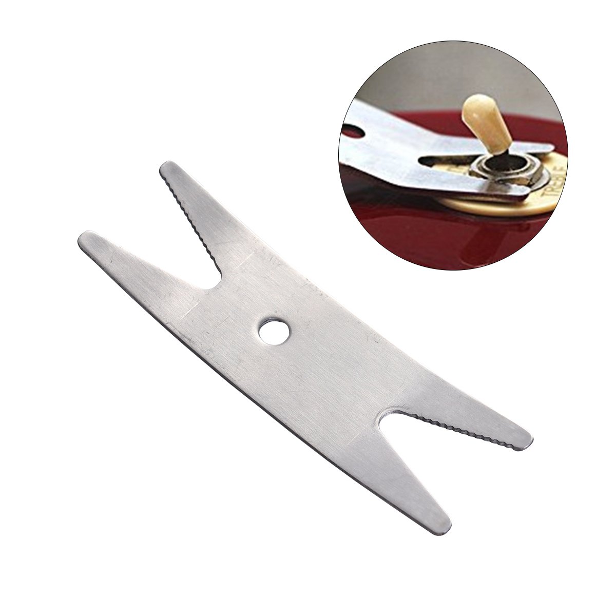 **Adjustable Guitar Spanner Wrench - Professional Guitar Repair Tool for Truss Rod & Bridge Adjustments - Perfect for Guitar Maintenance & Setup**    *(Use Case: Ideal for guitarists, luthiers, and music enthusiasts to adjust truss rods, bridges, and hardware for optimal guitar performance.)*