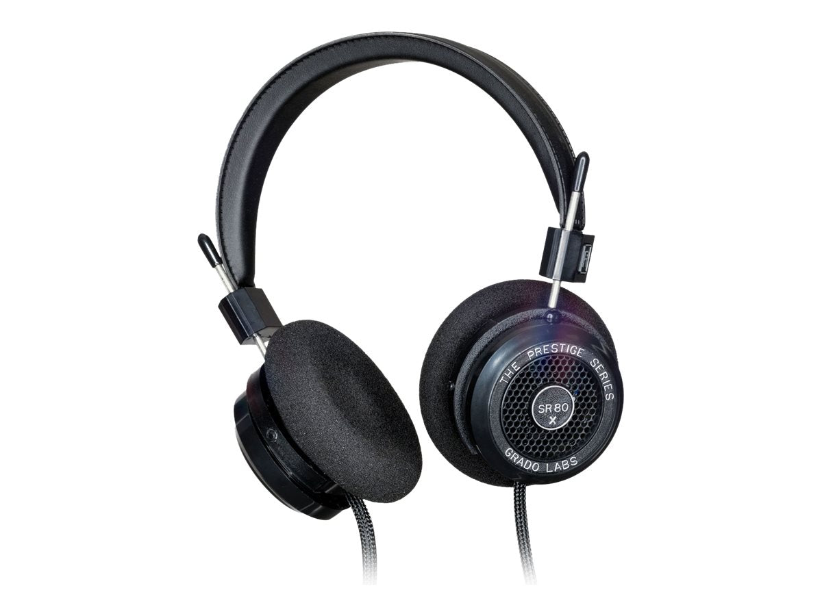Grado Prestige SR80x Open-Back Headphones - High-Fidelity Audio for Music Lovers & Audiophiles | Perfect for Home Listening, Studio Monitoring & Gaming