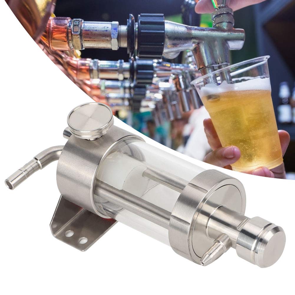 Stainless Steel Beer Foam Detector - 01 FOB Detector for Bars & Home Brewing | Perfect for Draft Beer Quality Control & Homebrew Monitoring
