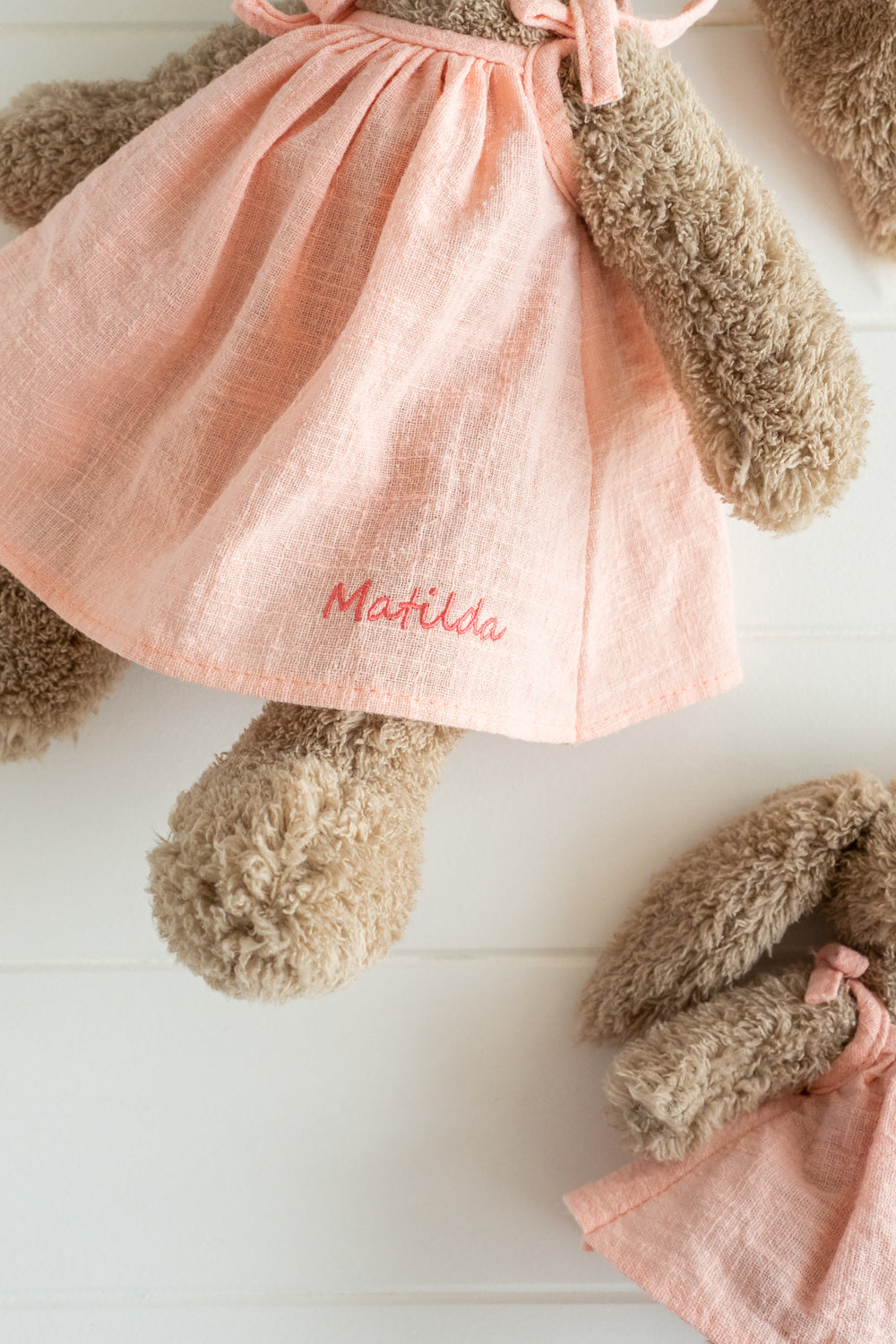 Personalized Baby Pink Dress for Girls - Perfect for Birthday Parties, Photo Shoots & Special Occasions