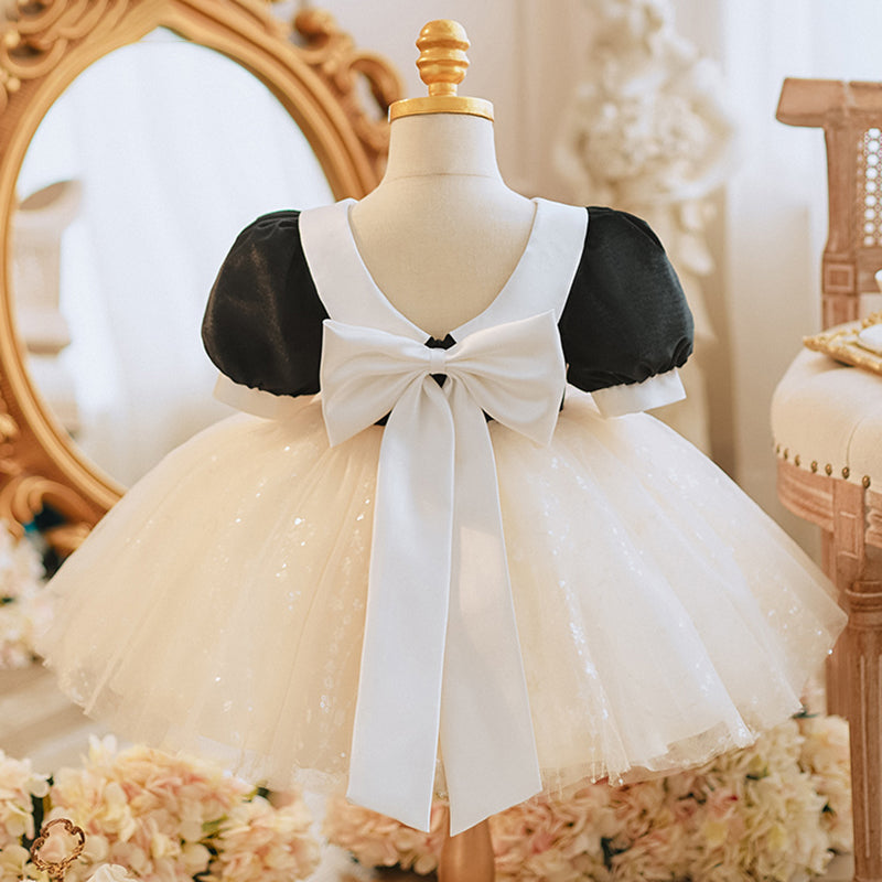 Elegant Fluffy Princess Party Dress for Baby Girls - Perfect for Summer Birthdays, Photo Shoots & Special Occasions